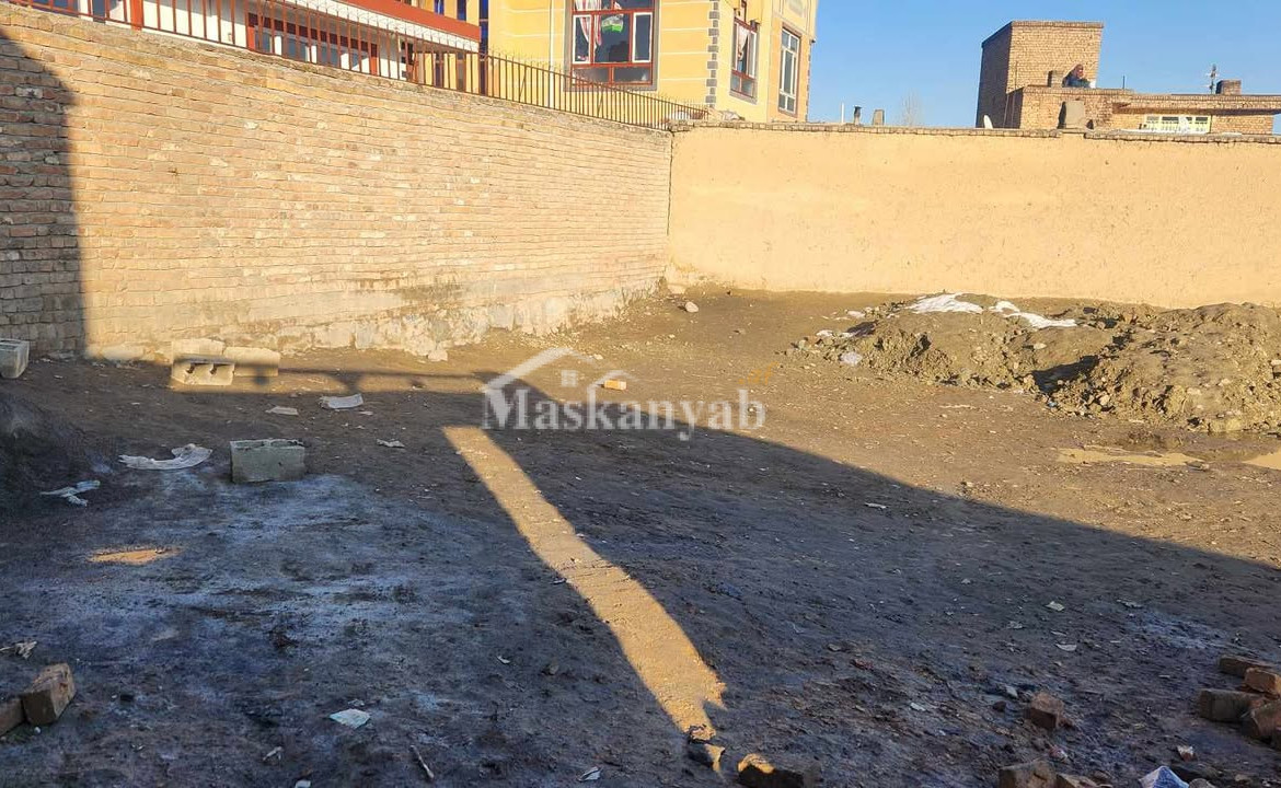 One-NOMRA land with four-wall for sale in District 13, Kabul
