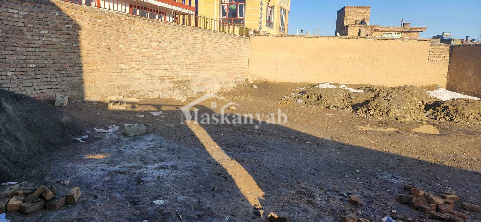 One-NOMRA land with four-wall for sale in District 13, Kabul