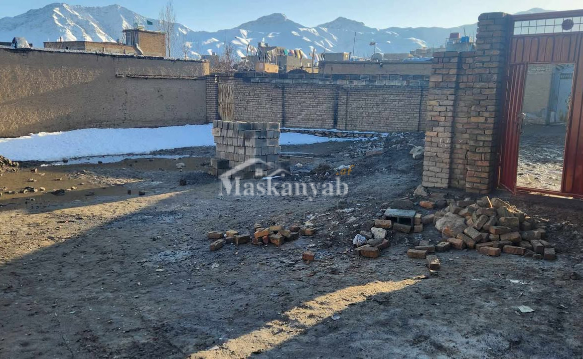 One-NOMRA land with four-wall for sale in District 13, Kabul