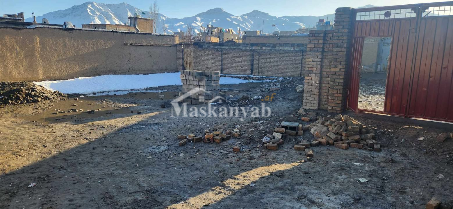 One-NOMRA land with four-wall for sale in District 13, Kabul