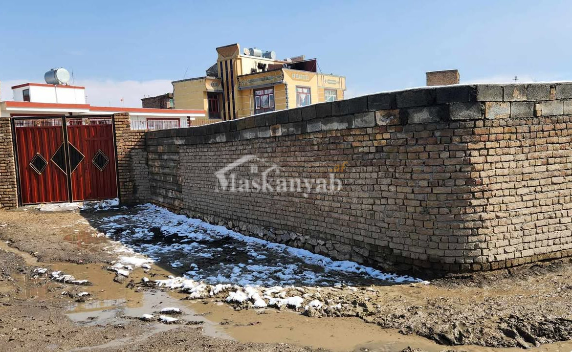 One-NOMRA land with four-wall for sale in District 13, Kabul