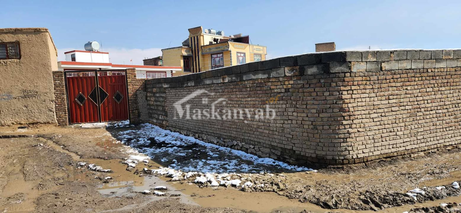 One-NOMRA land with four-wall for sale in District 13, Kabul