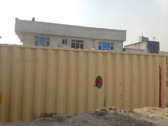 Container for sale Behind the Hawa-e Blocks, Kabul