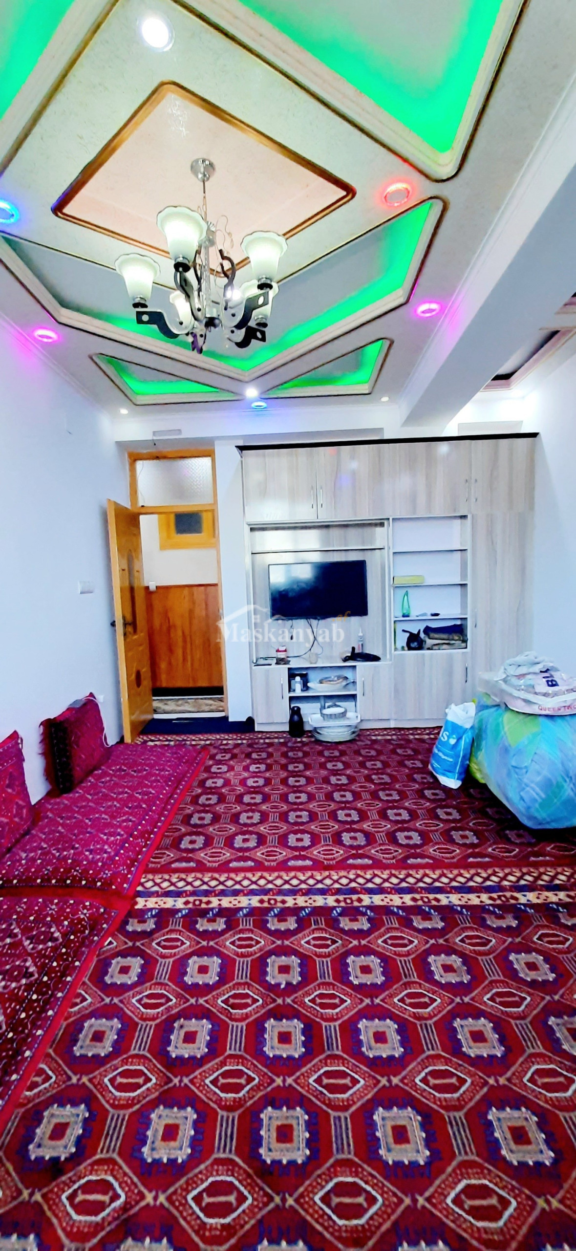 Two-room apartment for rent at Salim Karawan blocks, Kabul4 (1)